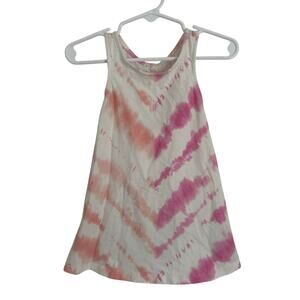 Gap Girl's 18-24 months Tie Dye Swing Dress Pink/Orange/White